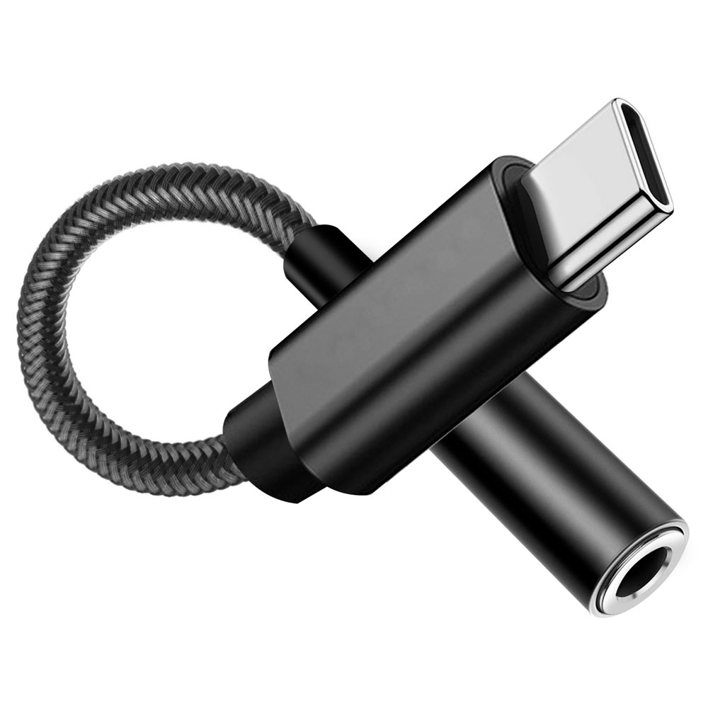 USB-C to 3.5mm headphone adapt